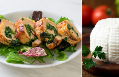 Dinde Roulée aux Épinards et à la Ricotta