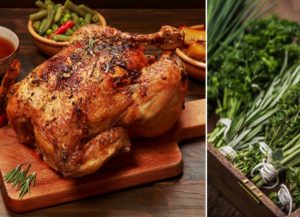 Découvrez comment réussir un poulet rôti aux herbes fraîches du jardin, tendre et parfumé.