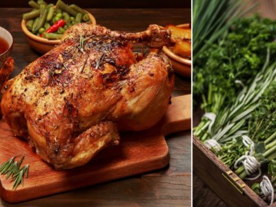 Découvrez comment réussir un poulet rôti aux herbes fraîches du jardin, tendre et parfumé.