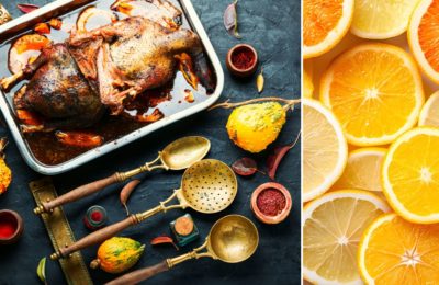 Oie rôtie aux agrumes et romarin, recette festive de Noël de la Ferme de la Couture