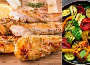 Émincé de poulet aux légumes grillés d’été : un plat simple et coloré