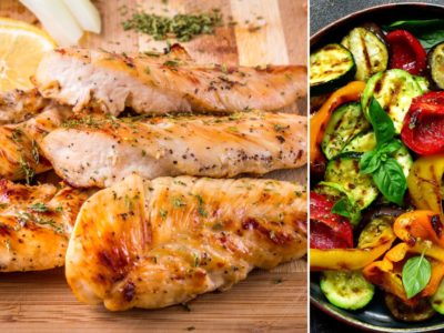 Émincé de poulet aux légumes grillés d’été : un plat simple et coloré